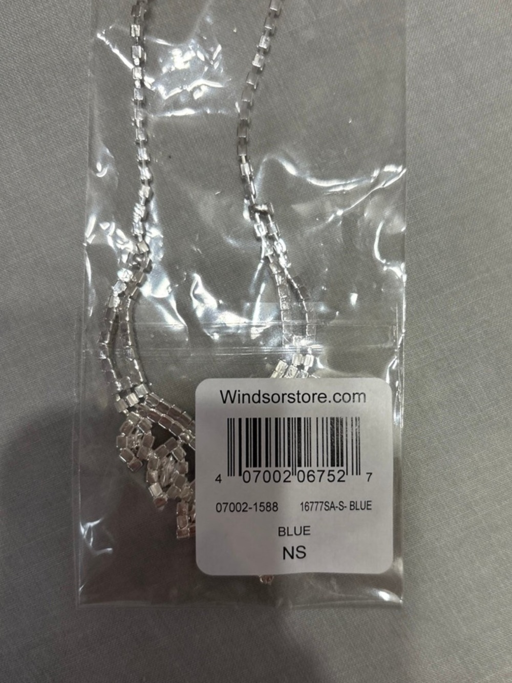 Windsor Royal Blue Gemstone Earrings and Necklace Set - Picture 7 of 8